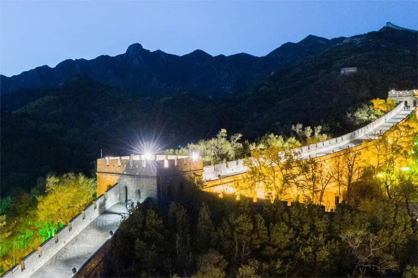 Badaling Great Wall Night Tour+ Light Show + Performance - The evening flow on Badaling: from sunset to stars