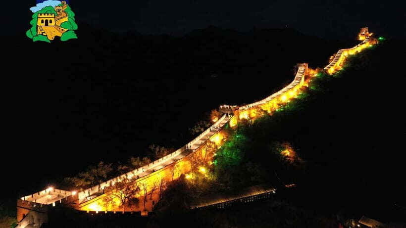 Beijing：Badaling Night Great Wall Ticket, Tour & Show - Which part of the Wall you’ll see (and what that means for your legs)