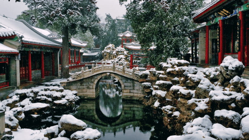 Beijing: Beihai park e-ticket entry - When to go for long hours and comfortable visits