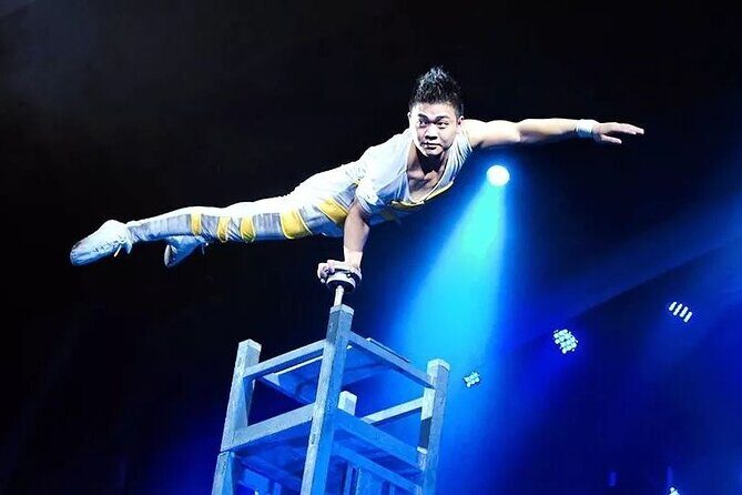 Beijing Evening Acrobat Show In Red Theater With Private Transfer - The Red Theatre setting in Beijing’s evening scene