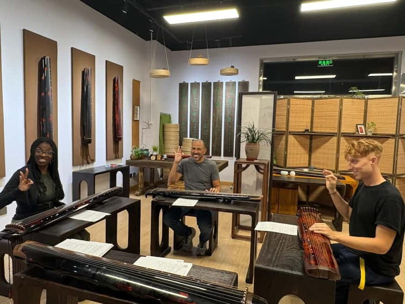 Beijing Hands-On Culture Tour: Tea, Instrument, Calligraphy - A 6-in-1 Cultural Workshop in One 3-Hour Block