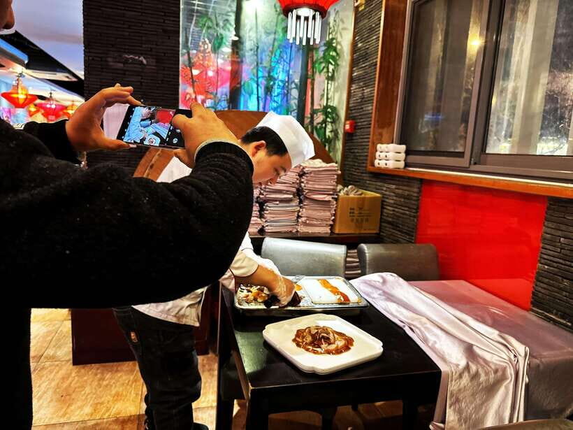Beijing Hutong Food Crawl Delights: Peking duck, Hotpot&More - Three hours from Dongsi Hutongs to duck, hot pot, and noodles