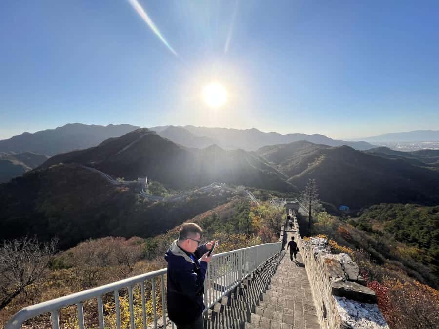Beijing Jinshangling Great Wall QR Code Ticket And Tour Item - The car package from Beijing: comfort for a 120 km day