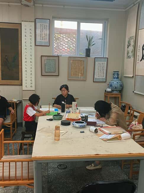 Beijing liulichang : Learn Calligraphy orCarving from Master - Choose Your Craft: Calligraphy, Fan Painting, or Seal Carving
