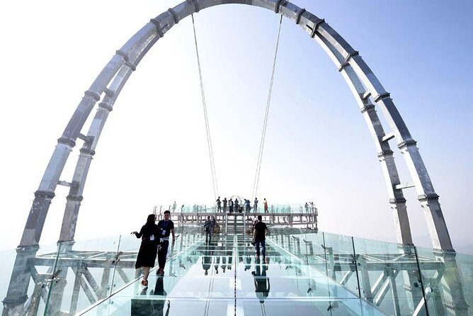 Beijing Private Tour to Shilinxia Cantilever Viewing Platform with Cable Car ride - Shilinxia’s Main Event: The Flying Disk (UFO) Glass Cantilever