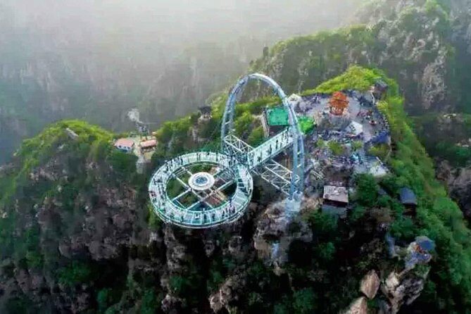 Beijing Private Tour to Shilinxia Cantilever Viewing Platform with Cable Car ride - The Hike Up Further: Carvings and Caves with More Time Choice