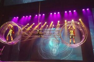 Beijing Red Theater Acrobatic Show with Private Transfer Service - Two showtimes and a tight one-hour performance