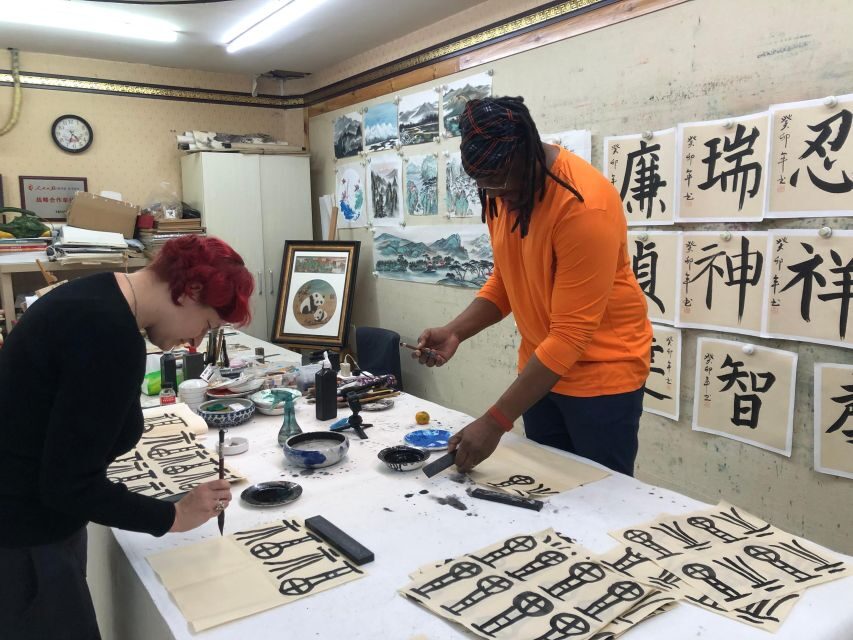 Beijing Wangfujing Calligraphy Class Nearby Forbidden City - The teacher factor: calm, patient, and English-friendly