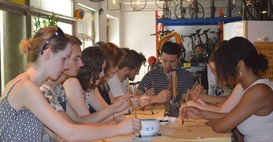 Beijing Wangfujing Calligraphy Class Nearby Forbidden City - Finding the meeting point: Sun World Dynasty, easy near East Gate