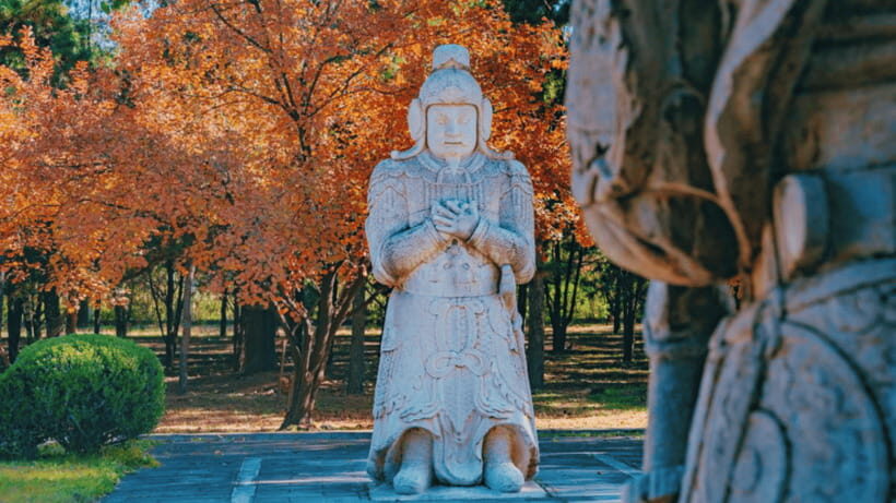 Ming Tombs Admission Ticket - The Sacred Way: stone statues that earn your time