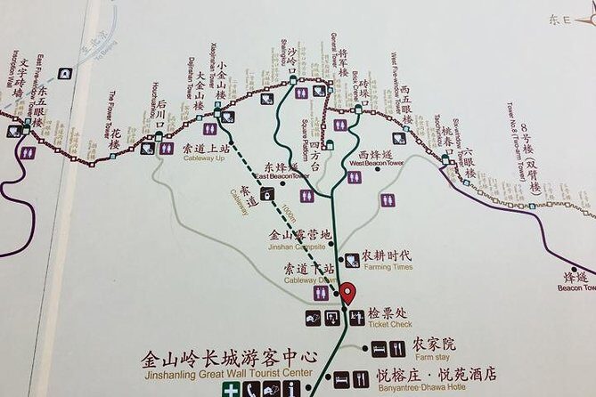 Small Group 6km hiking Jinshanling Great Wall EN speaking driver - Jinshanling at first light: beating the worst crowds
