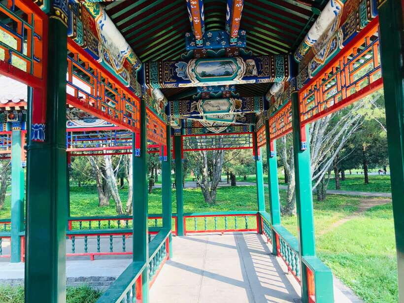 Temple of Heaven Ticket - The route inside: East Gate → Hall of Prayer → Circular Mound Altar → South Gate