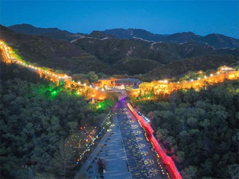 Twilight Glow at Badaling Great Wall Evening Bus Tour+Ticket - Price and value: is $40 for a night Wall visit a good deal