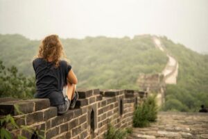 Water-Great Wall Odyssey: Scenic Bus & Cruise Day Tour - Entering the scenic area: escorted start, then freedom