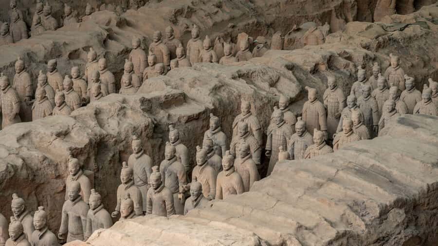 Xian: Bus Tour of Terracotta Warriors With Guide & Lunch - Terracotta Warriors Museum: the guided bits that actually matter